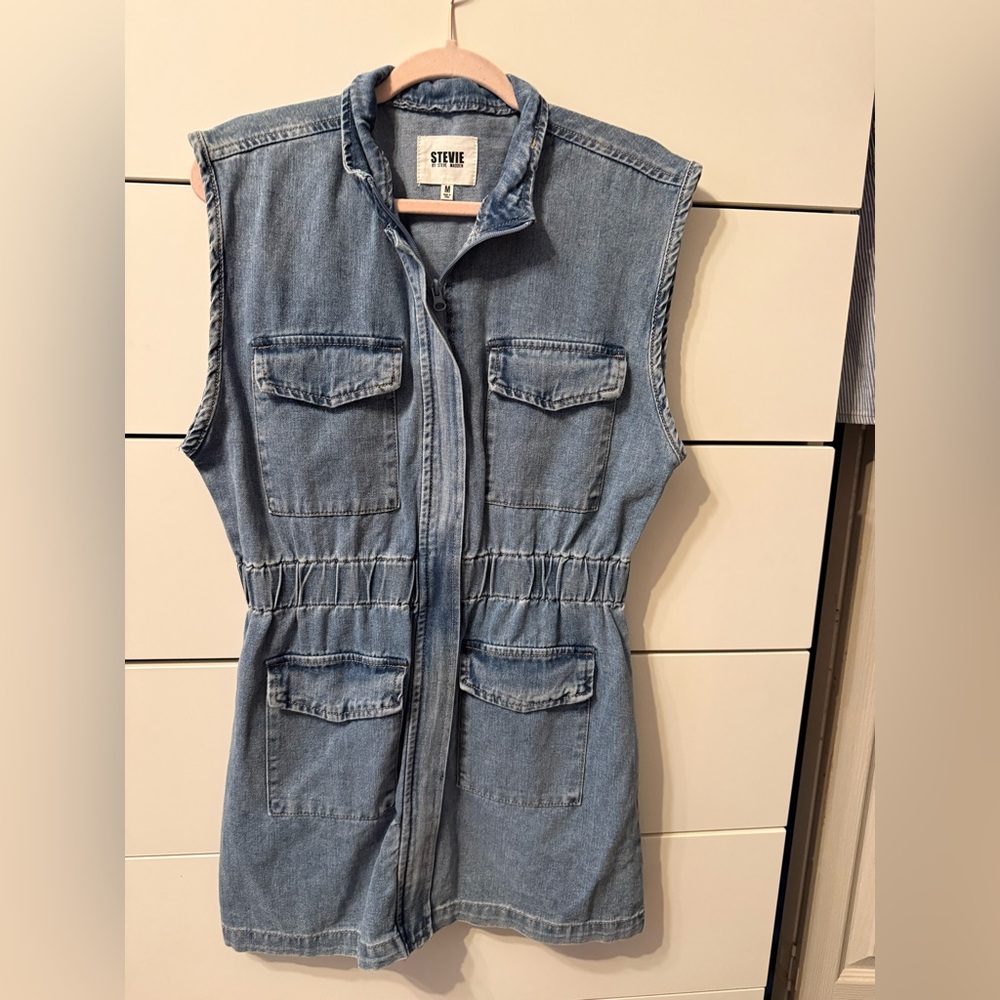 Steve Madden Light Blue Denim dress